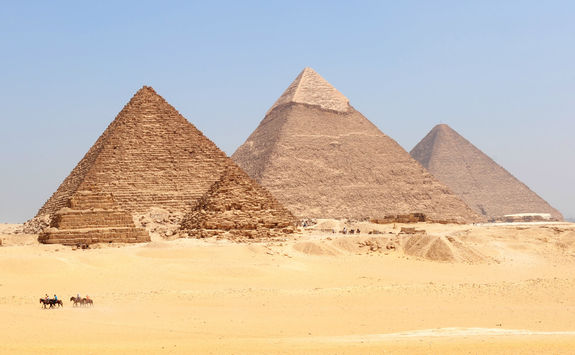 The Great Pyramids in Egypt