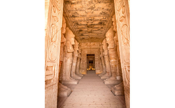 hallway temple of abu simbe