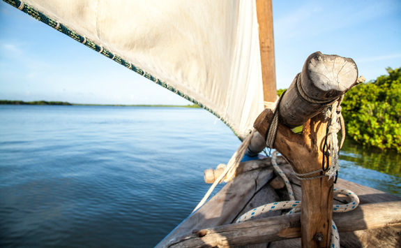 traditional sailing boat kenya