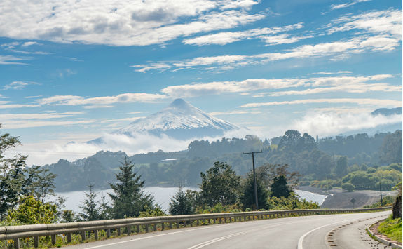 scenic drive to puerto varas