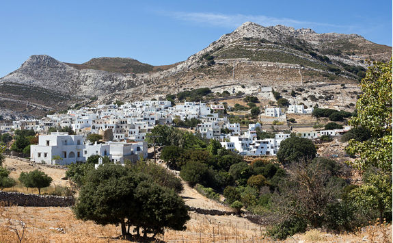 mountainous village apeiranthos