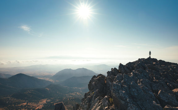 mount zeus view from top