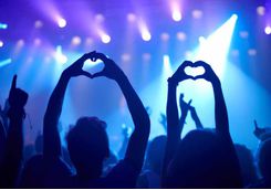 EDM concert