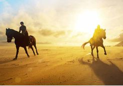 Horse riding