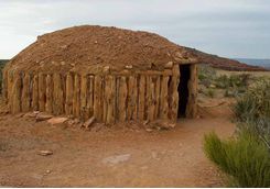 Navajo Lodge For Living And Meeting