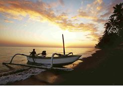 spa village sunset beach