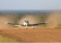 Light Aircraft Landing