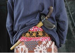 Keris Dagger, Indonesia