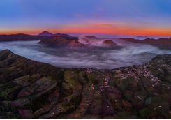 Mount Bromo at sunrise