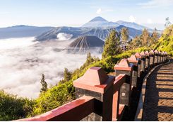 Bromo view, Java