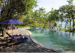Swimming pool at The Menjangan