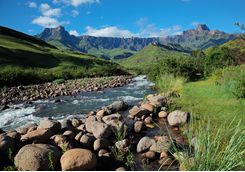 Drakensberg Mountain River