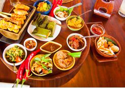 Bali cooking class and food