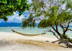 hammock on gili island