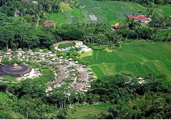 amanjiwo areial view