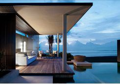 Pool villa at soori