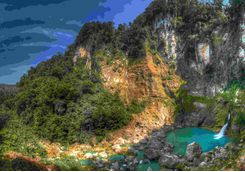waterfall sumba island