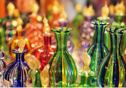 murano coloured glass