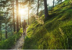 dolomites walking