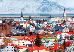 View over Reykjavik
