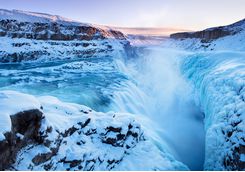 The Golden Waterfall