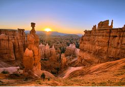 View across Bryce Canyon National Park