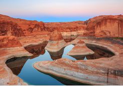 Winding river