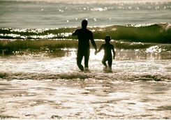father and son in santa barbara