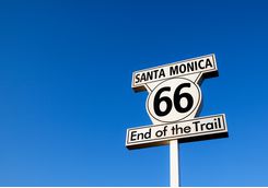 route 66 sign