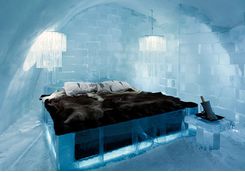 The Icehotel bed