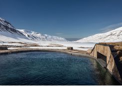 deplar pool snow day