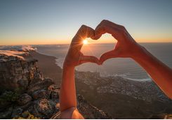 table mountain view
