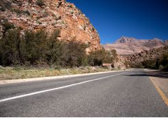 A road in South Africa's Easter Cape