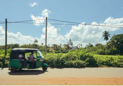 Road in Sri Lanka