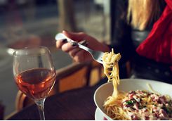 pasta wine