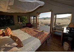 desert rhino camp interior