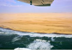Skeleton Coast flight