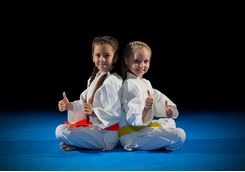 Karate kids in Tokyo