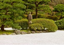 Ryoanji gardens in Kyoto
