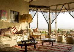 Living area at Mkombe