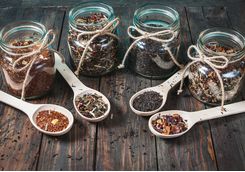 tea leaves