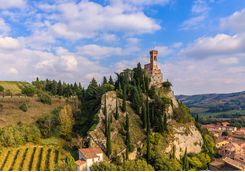 Ravenna church on a hill
