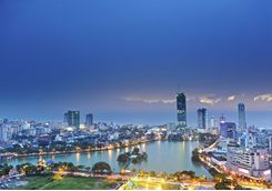 Colombo at dusk