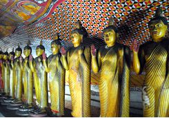 dambulla buddhas