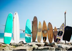 surfing