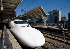 Bullet train to Tokyo