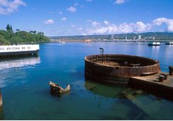 USS Arizona Memorial at Pearl Harbor