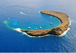Molokini island