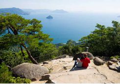Miyajima mountain view