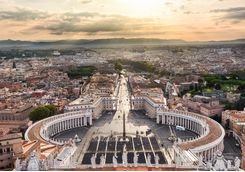 view from vatican